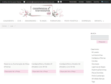 Tablet Screenshot of casamentosetravessuras.com